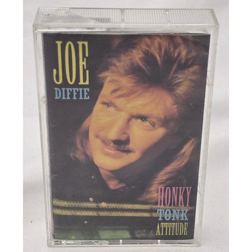 Honky Tonk Attitude by Joe Diffie (Cassette, 1993, Sony)